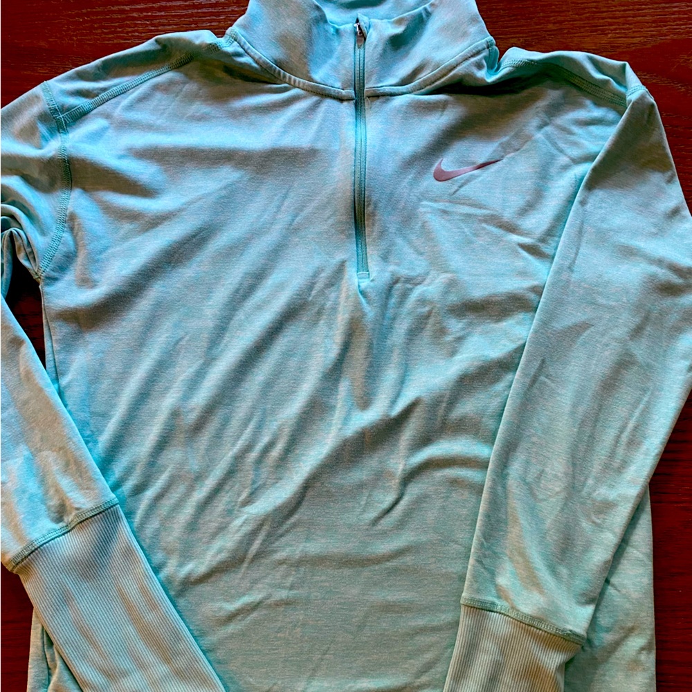 Nike running long sleeve quarter zip size xs